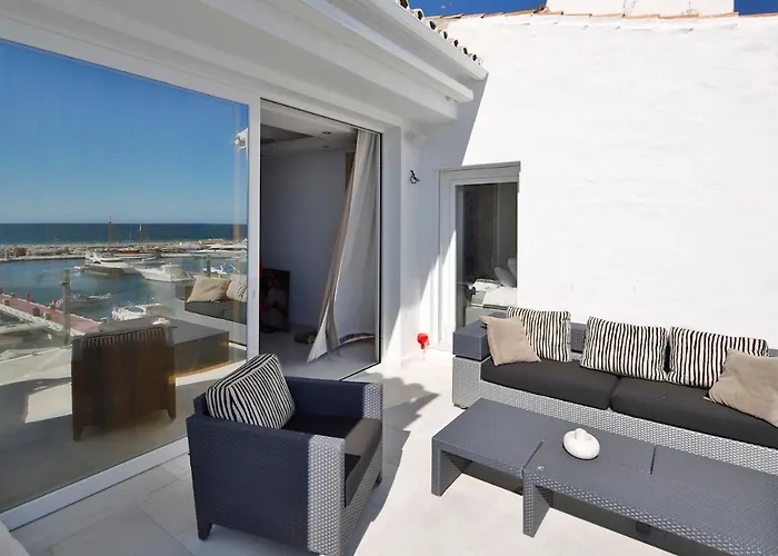 306 -luxury Selection- Puerto Banus Front Line Penthouse ماربيا