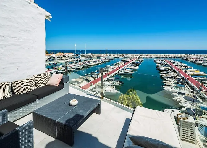 306 -luxury Selection- Puerto Banus Front Line Penthouse Apartment *